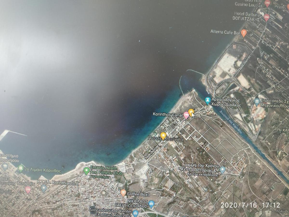 Studio Poseidonia Apartment 75Sqm Corinth Canal Экстерьер фото